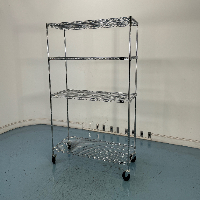 5' Portable Wire Shelving Unit image 0